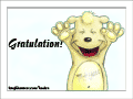 Gratulation!